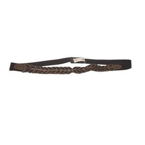 Unbranded Elastic Belt Black With Beads Size M\L
